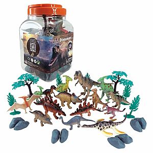 Dinosaurs Bucket 40pc