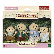 Yellow Labrador Family 