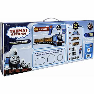 Lionel Thomas & Friends Ready-to-Play Set, Battery-powered Model Train Set with Remote