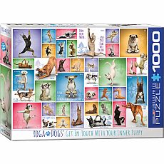 Yoga Dogs 1000-pc Puzzle